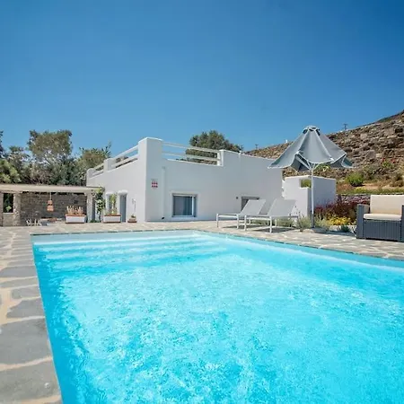Luna Bianca, Located In Stelida Naxos Area. Willa *